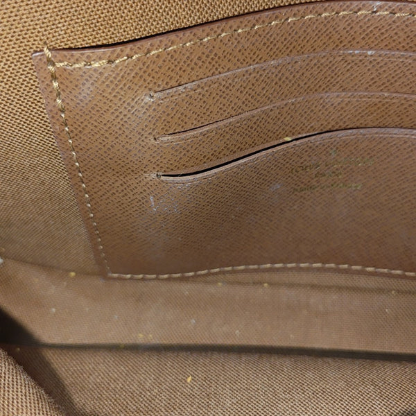 IVY Monogram Coated Canvas Brown