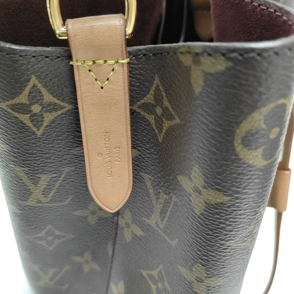 NÉONOÉ BB Monogram Coated Canvas Brown
