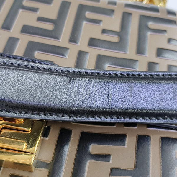 Kan U Small Calfskin Brown