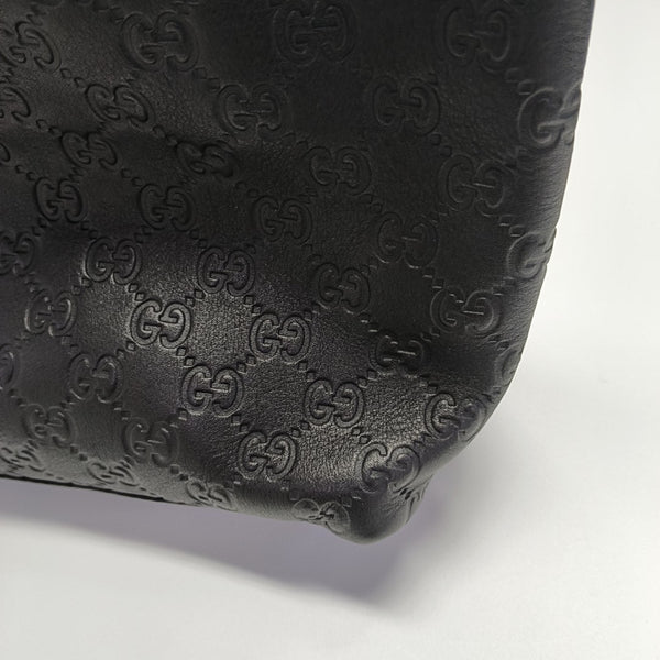 GG Imprime Monogram Calfskin Black