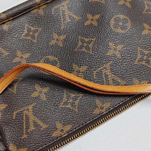 ACCESSOIRES Monogram Coated Canvas Brown