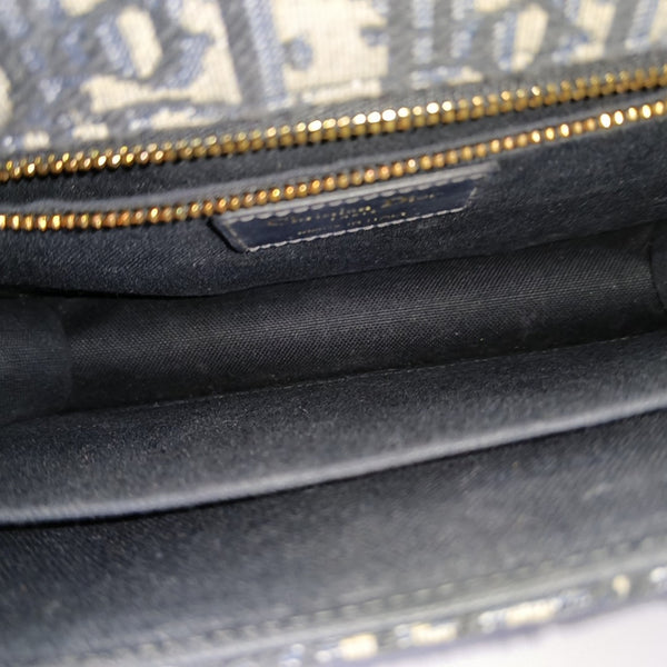 30 Montaigne Oblique Canvas Blue