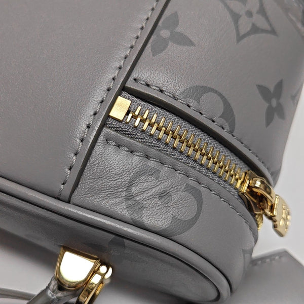 Vanity Chain Pouch PM Monogram Calfskin Gray