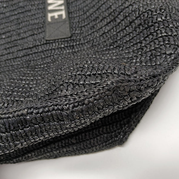 Fold Shopper Super Mini Straw Black