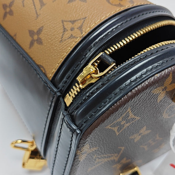 CANNES PM Monogram Coated Canvas Brown
