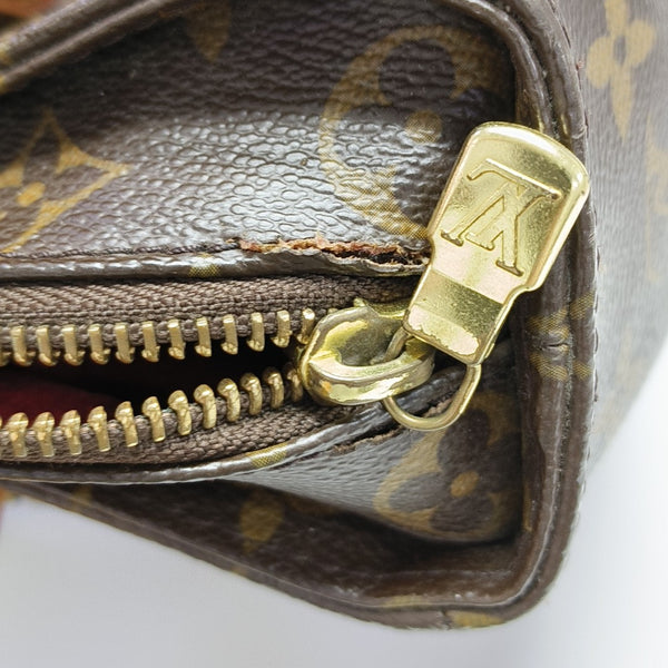 MULTIPLE Monogram Coated Canvas Brown