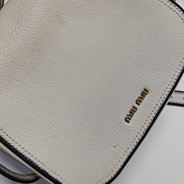 Calfskin Shoulder Bag White