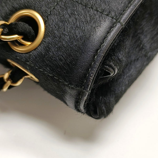 Quilted Fabric Black