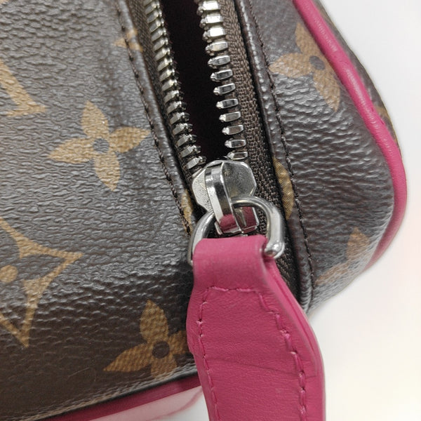 DOPP Monogram Coated Canvas Brown