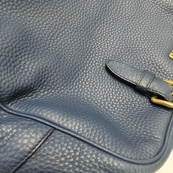 Vitello Calfskin Blue