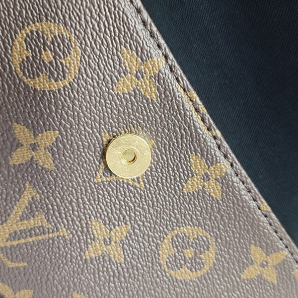 IVY Monogram Coated Canvas Brown
