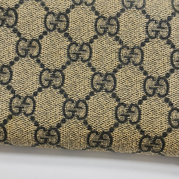 Monogram Coated Canvas Wallet Beige