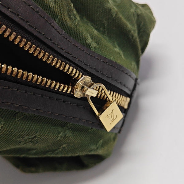 MARY KATE Mini Monogram Canvas Green
