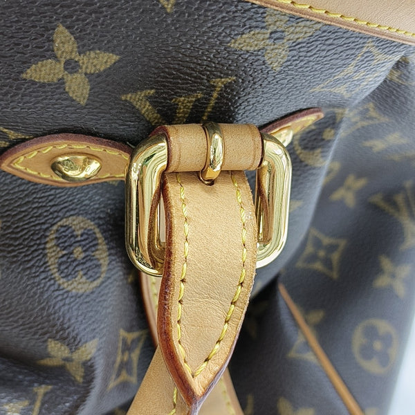 TIVOLI GM Monogram Coated Canvas Brown