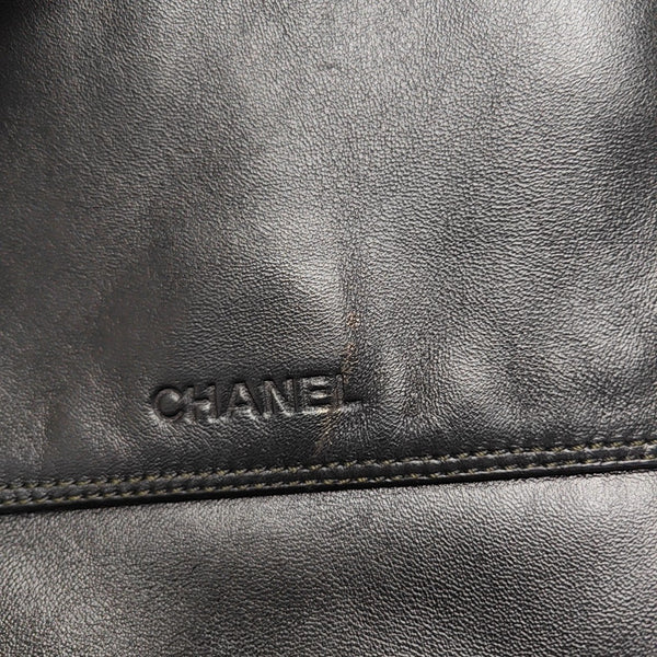 Lambskin Shoulder Bag Black