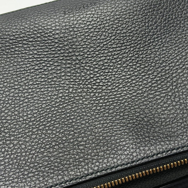 Calfskin Shoulder Bag Black