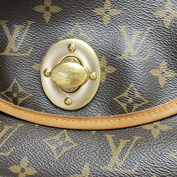 TULUM GM Monogram Coated Canvas Brown