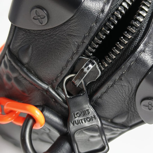 SOFT TRUNK Mini Calfskin Black
