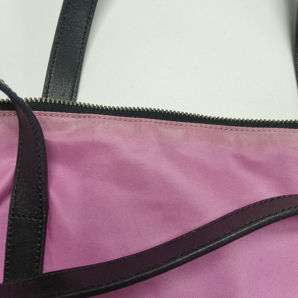 Nylon Tote Bag Pink