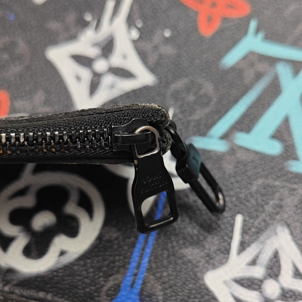 Monogram Coated Canvas Shoulder Bag Multicolor