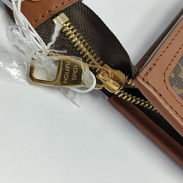 DAUPHINE Monogram Coated Canvas Brown