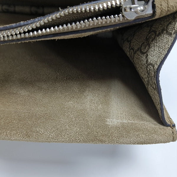 Authenticated pre-owned Dionysus Small Monogram Coated Canvas Beige - Shoulder Bag at Looply