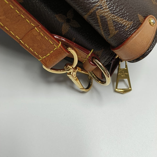 SOUFFLOT MM Monogram Coated Canvas Brown