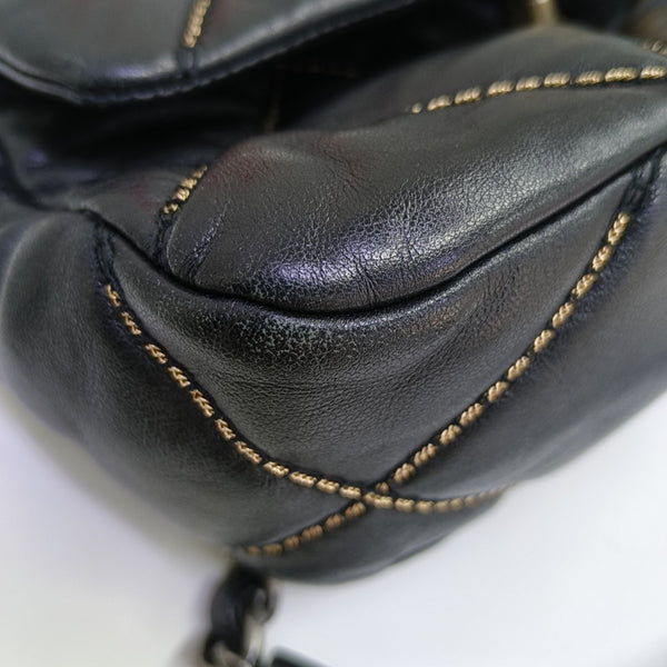 Quilted Lambskin Small Black