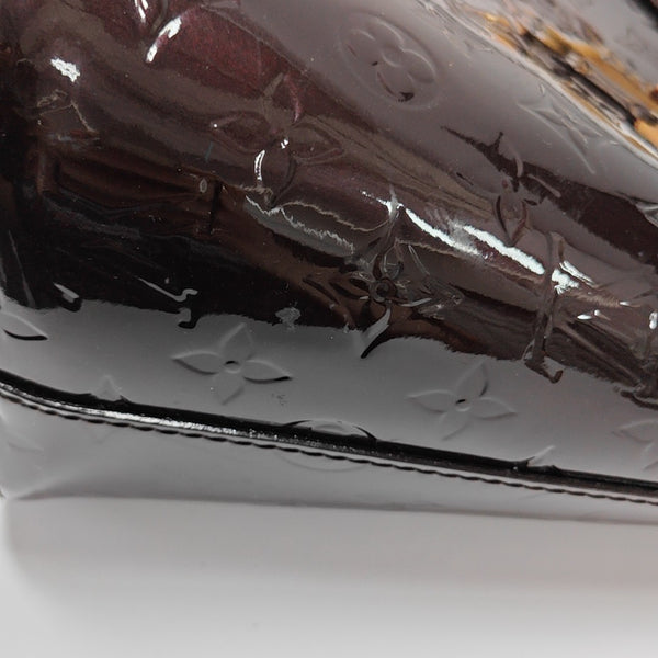 MONTEBELLO Monogram Patent Leather Red