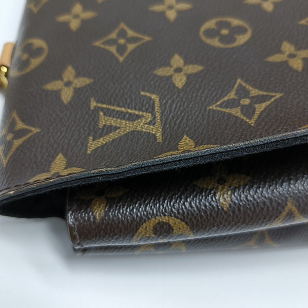MARIGNAN Monogram Coated Canvas Brown