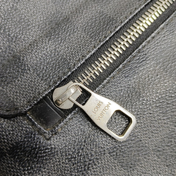 DISTRICT MM Damier Graphite Coated Canvas Gray
