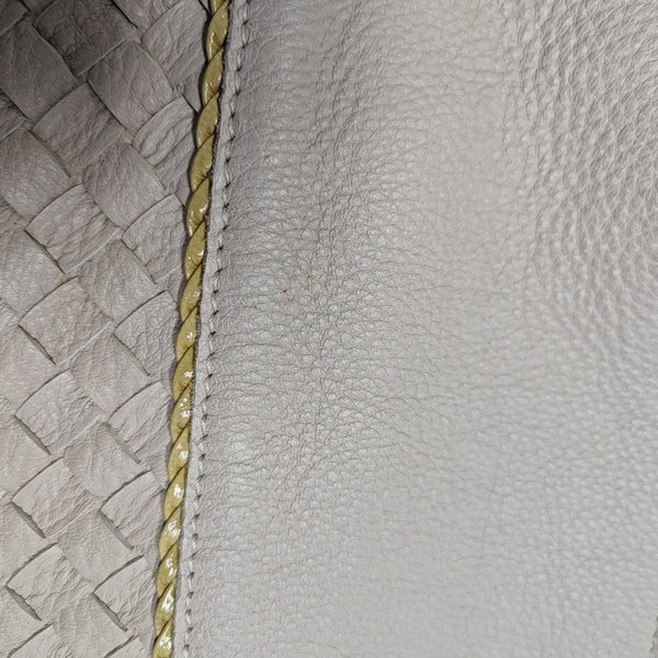 Lambskin Shoulder Bag White