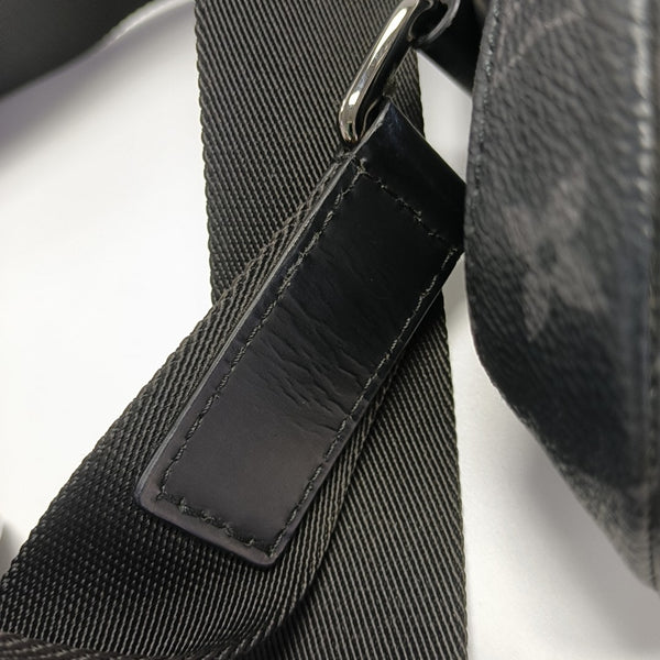 VOYAGER PM Monogram Coated Canvas Black