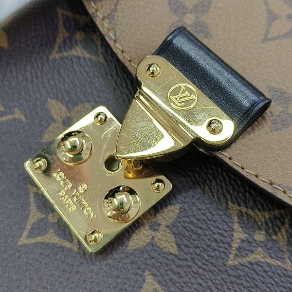 CAMERA BOX Monogram Coated Canvas Brown