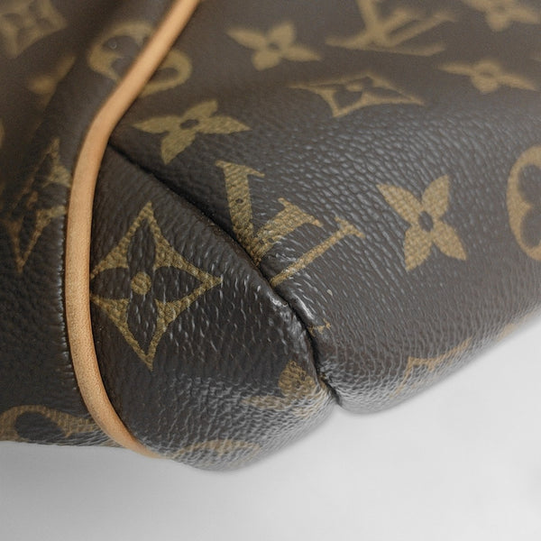 TOTALLY MM Monogram Coated Canvas Brown