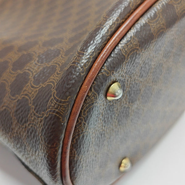 MACADAM TOTE Coated Canvas Brown