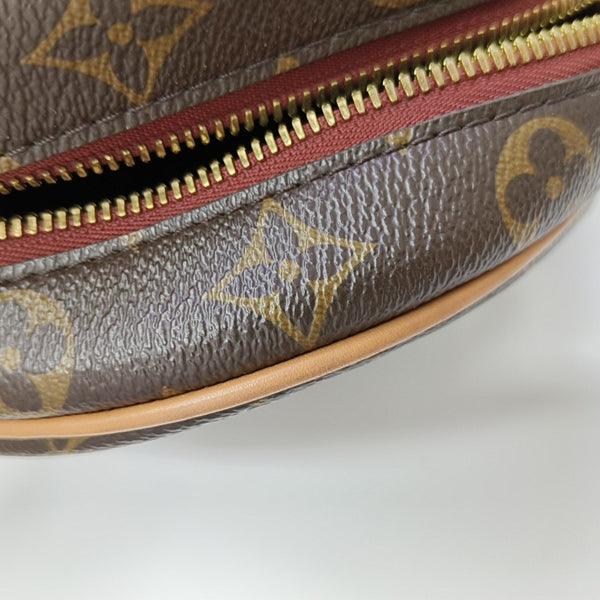 BOITE CHAPEAU PM Monogram Coated Canvas Brown