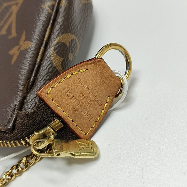 ACCESSOIRES Mini Monogram Coated Canvas Brown