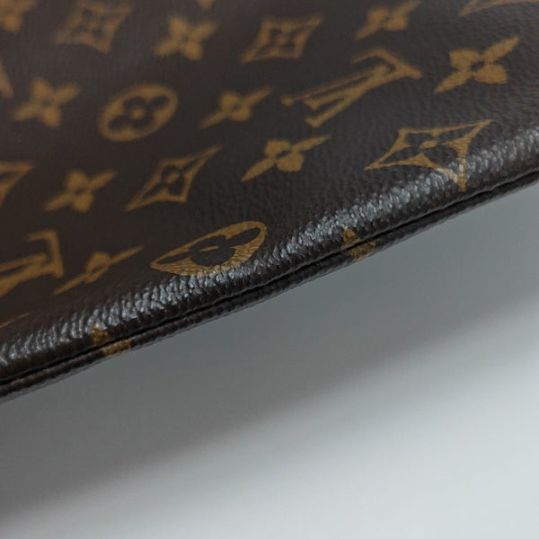 DISCOVERY Monogram Coated Canvas Brown