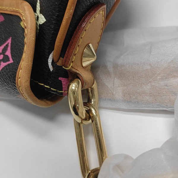 LV × TM ANNIE Monogram Coated Canvas Black