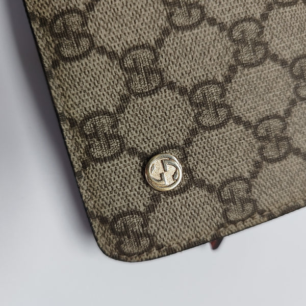 Monogram Coated Canvas Wallet Beige