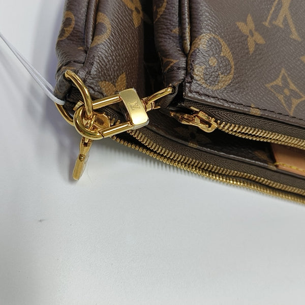 MULTI Monogram Coated Canvas Brown