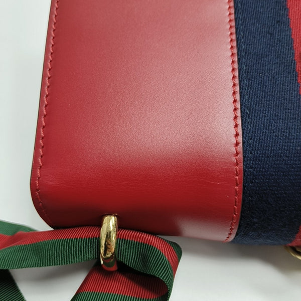 Sylvie Small Calfskin Red