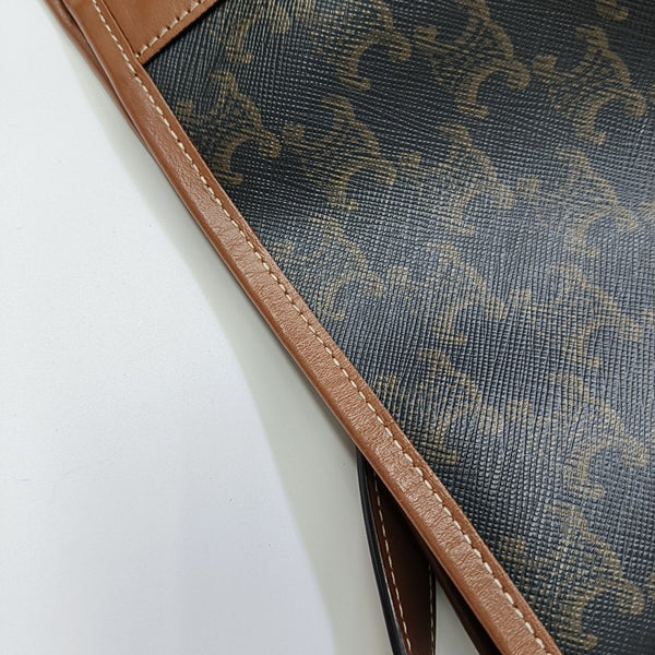 TRIOMPHE CANVAS Medium Coated Canvas Brown