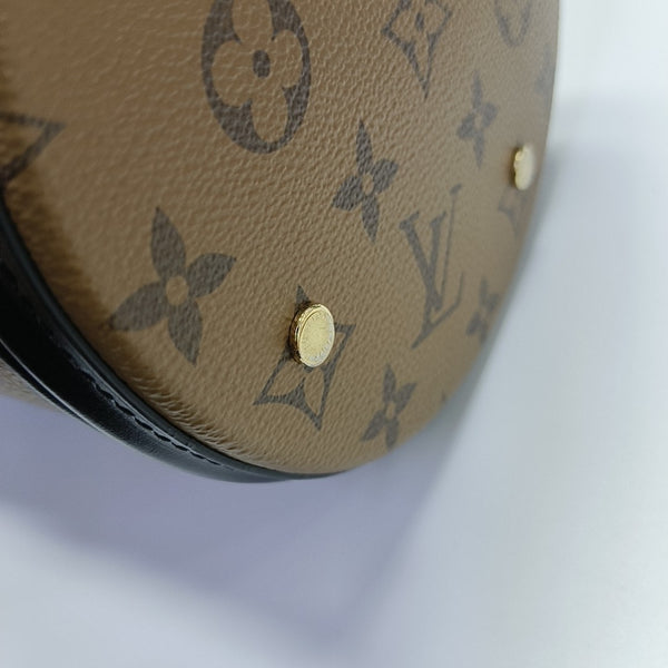 CANNES PM Monogram Coated Canvas Brown