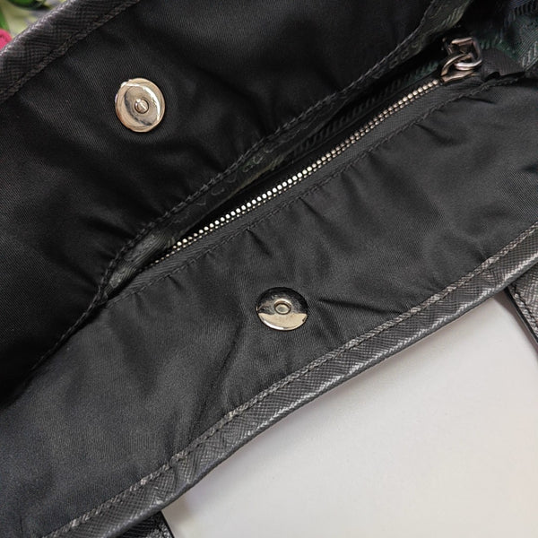 Nylon Top Handle Bag Multicolor