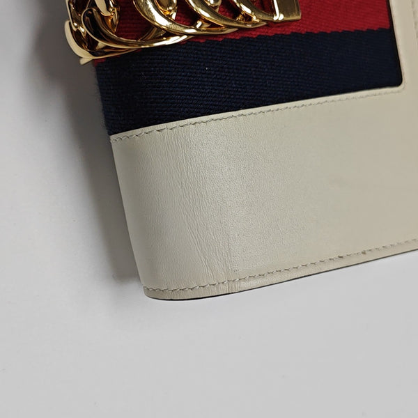 Sylvie Super Mini Calfskin White