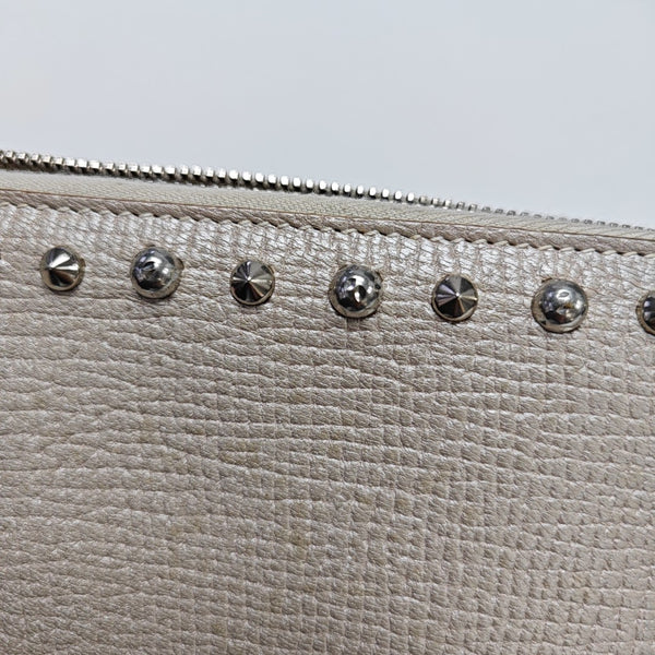 Calfskin Wallet Beige
