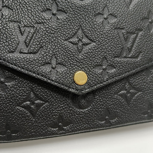 FÉLICIE Mini Monogram Calfskin Black