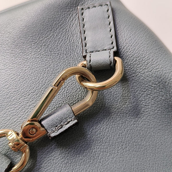 Faye Small Calfskin Blue